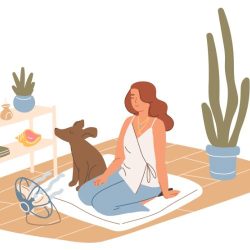 Relaxation therapy for hyperactive dogs